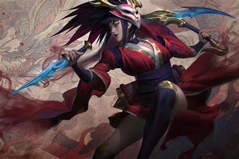 Akali rework: Skins and splash art updates .